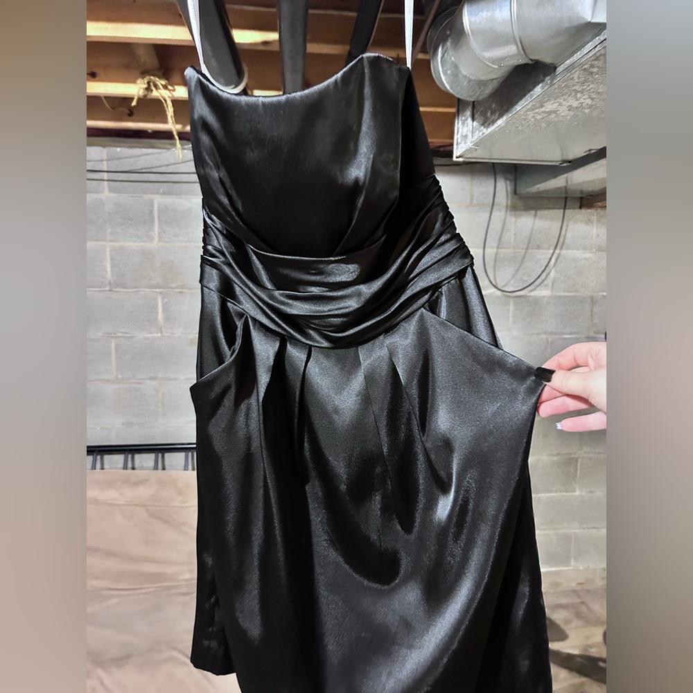 David’s bridal black dress